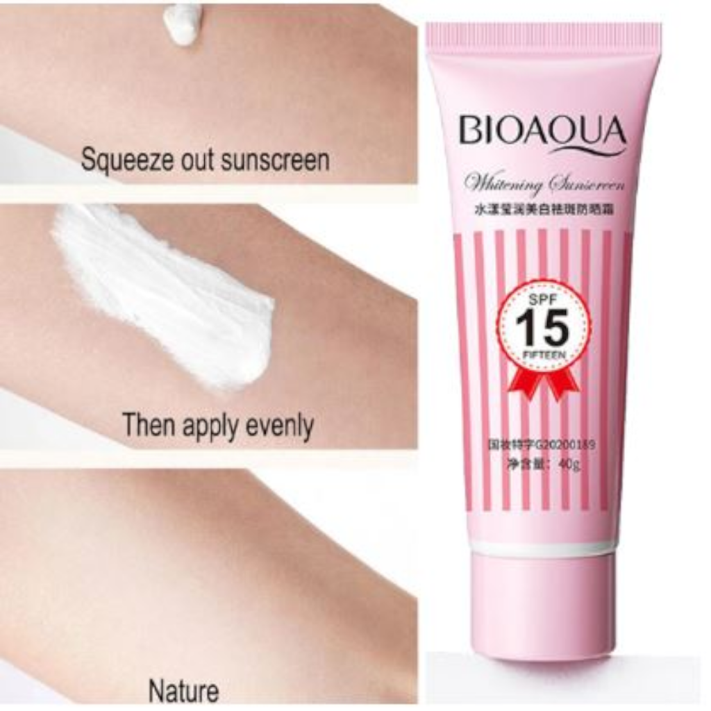 Protector Solar en Crema de Bioaqua 40gr